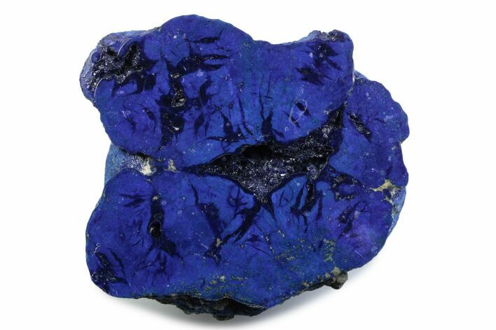 Vivid Blue Cut/Polished Azurite Nodule - Siberia #379883